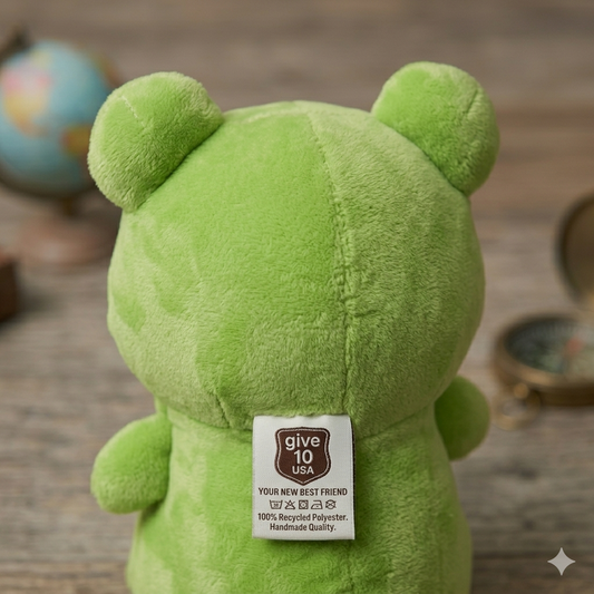 Frog 10" Plushie