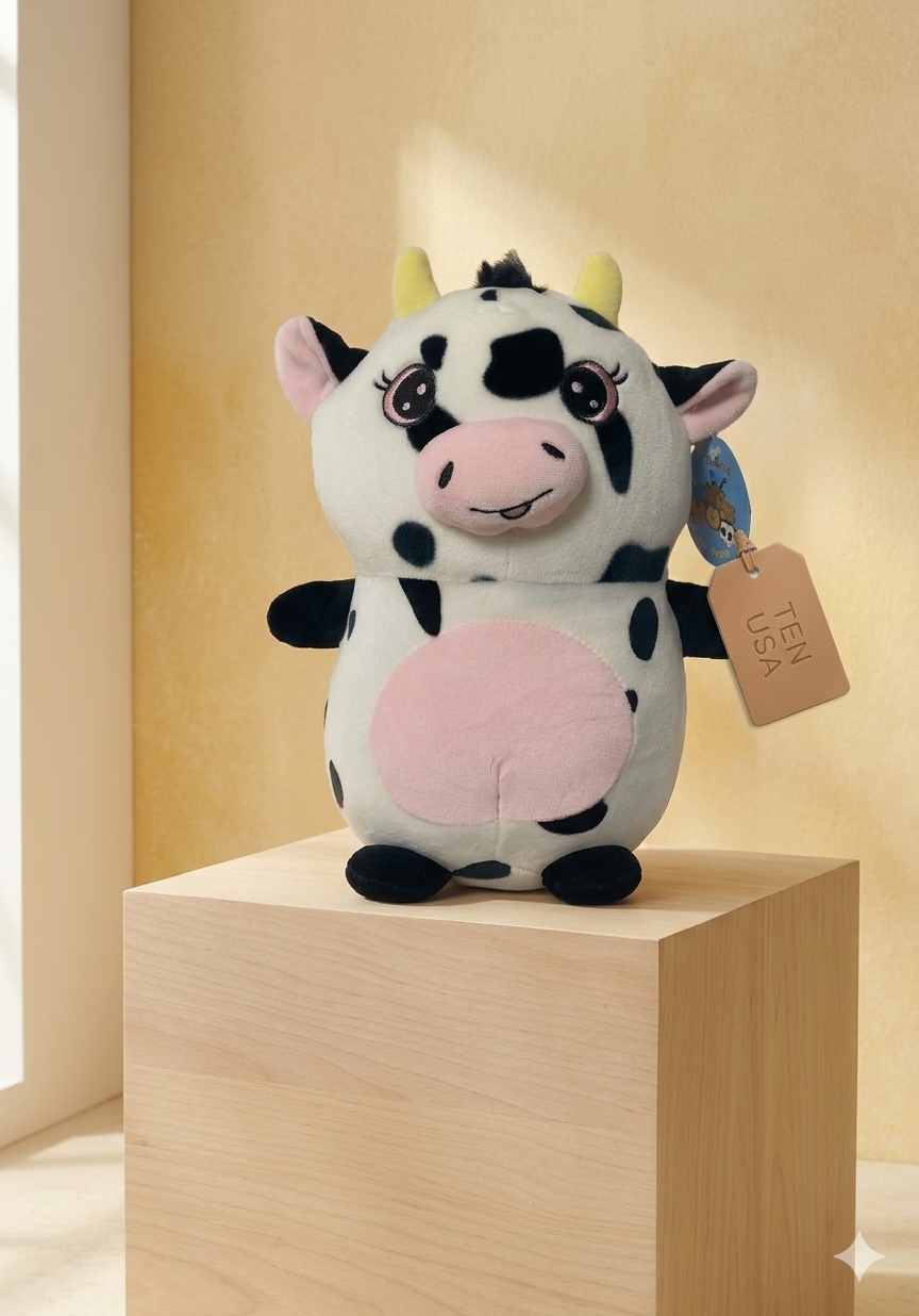 Cow 10" Plushie