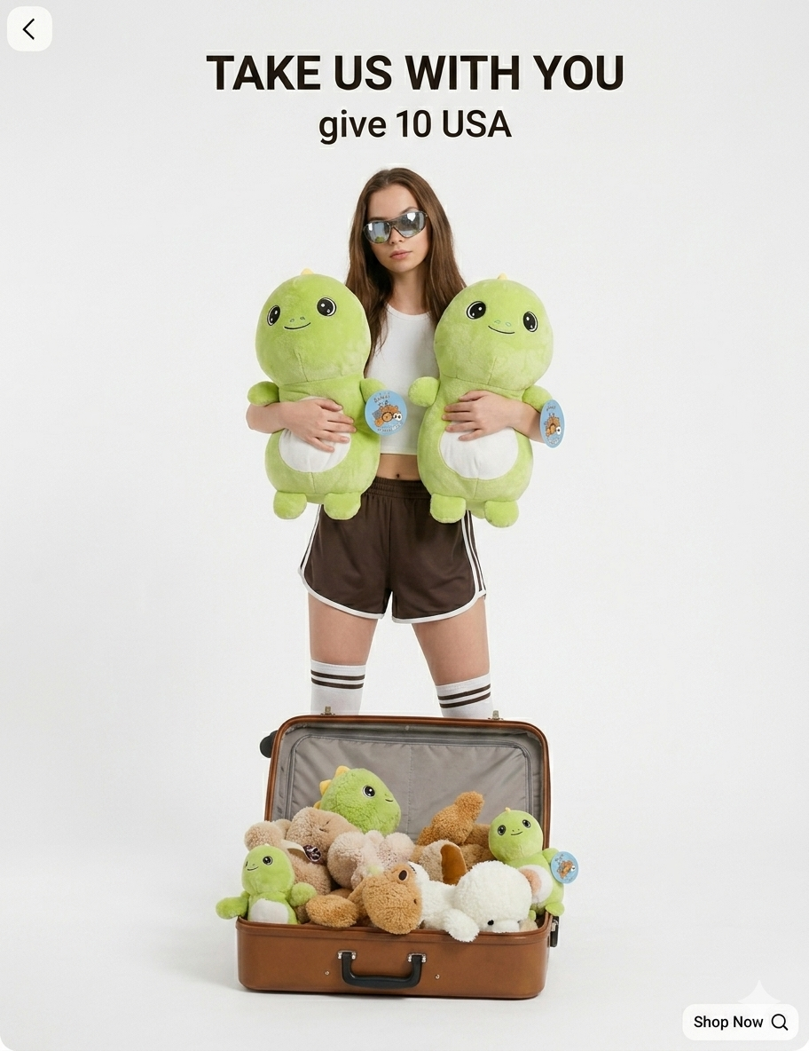 Dinosaur Plushie