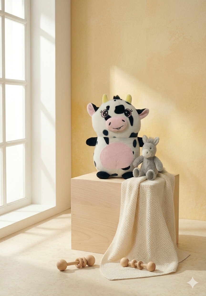 Cow 10" Plushie