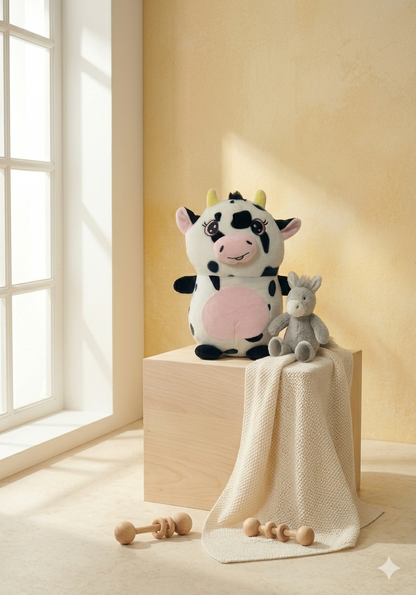 Cow 10" Plushie