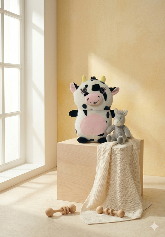 Cow 10" Plushie