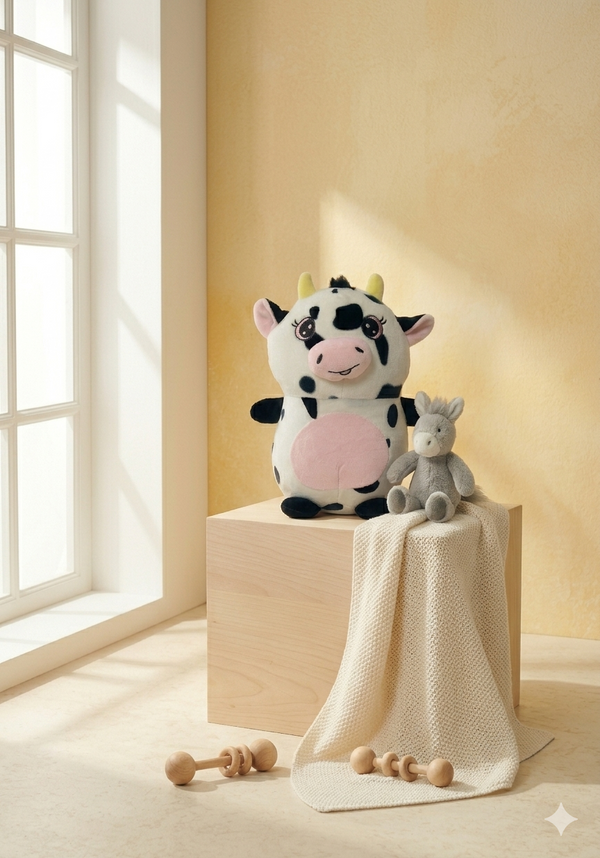Cow 10" Plushie