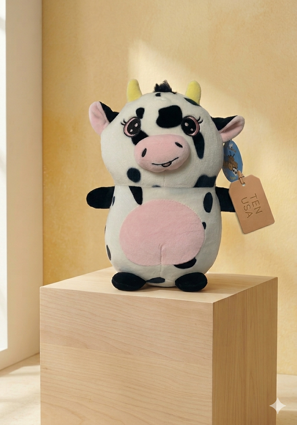 Cow 10" Plushie