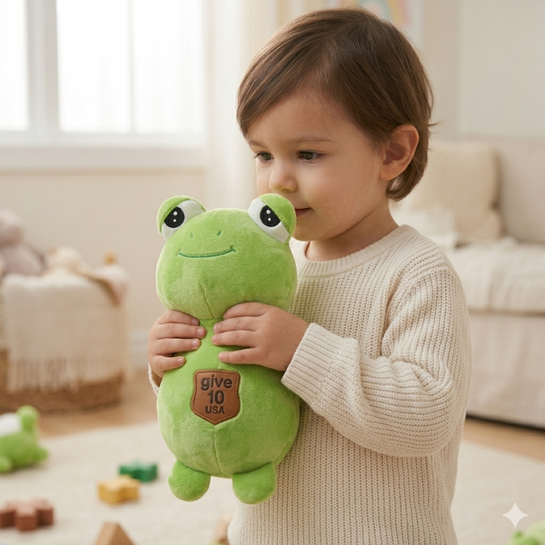 Frog 10" Plushie